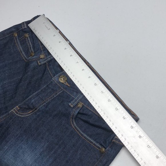 LIKE NEW RAMPAGE DARKWASH BOOTCUT JEANS 7/29x32 🇺🇸 - Picture 8 of 13